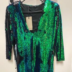 Sequin mini dress